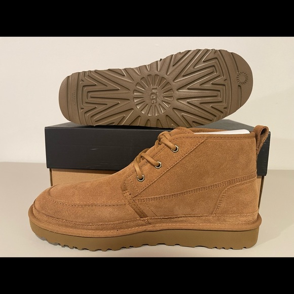 UGG Men’s Neumel Moc Chestnut Boots Size 12 New main image 8